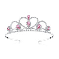 UNIQ Red Gems Rhinestone Tiara No Comb for Little Kid Big Kid Prom Birthday Elsa Princess Crown Girl Tiara